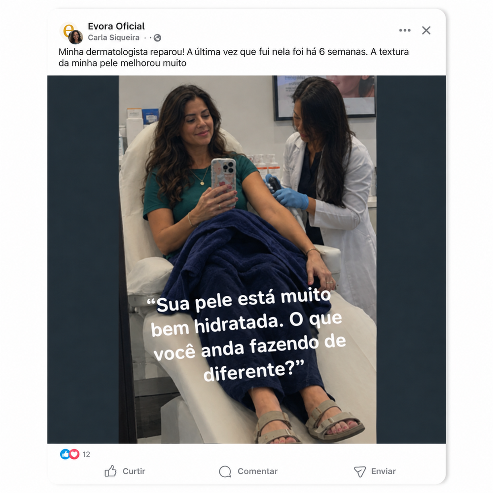 Comentário no Facebook