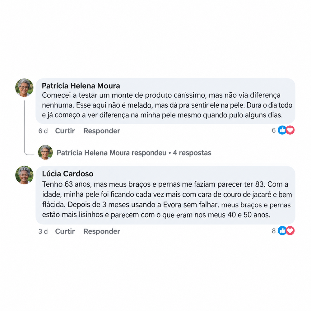 Comentário no Facebook